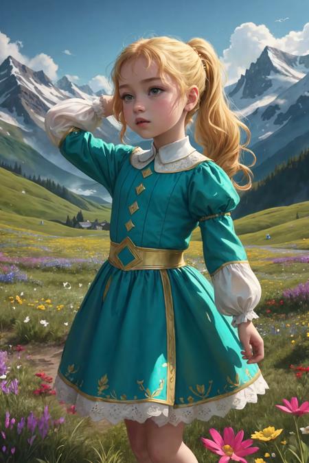 93245-1714294617-AS Younger DollieNobodySD15 medieval child princess teal dress-A-Zovya_RPG_Artist_Tools_V3.png